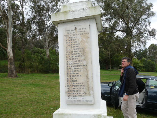 Freemans Reach Honour Roll, World War 2